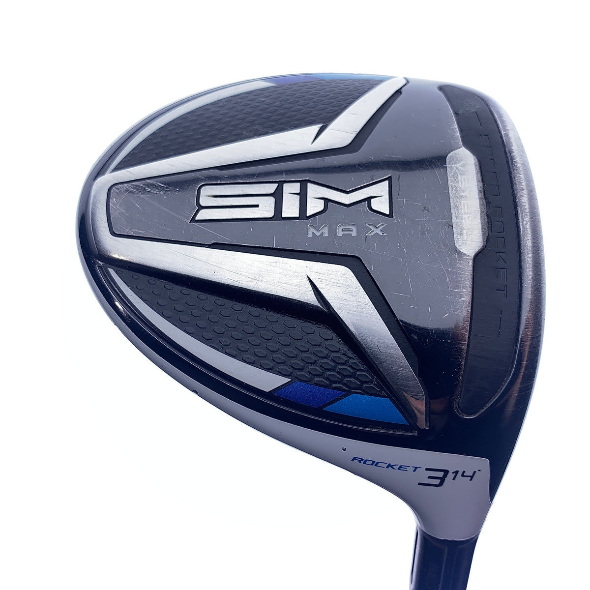 Used TaylorMade SIM Max Rocket 3 Fairway Wood / 14.0 Degrees / Stiff Flex