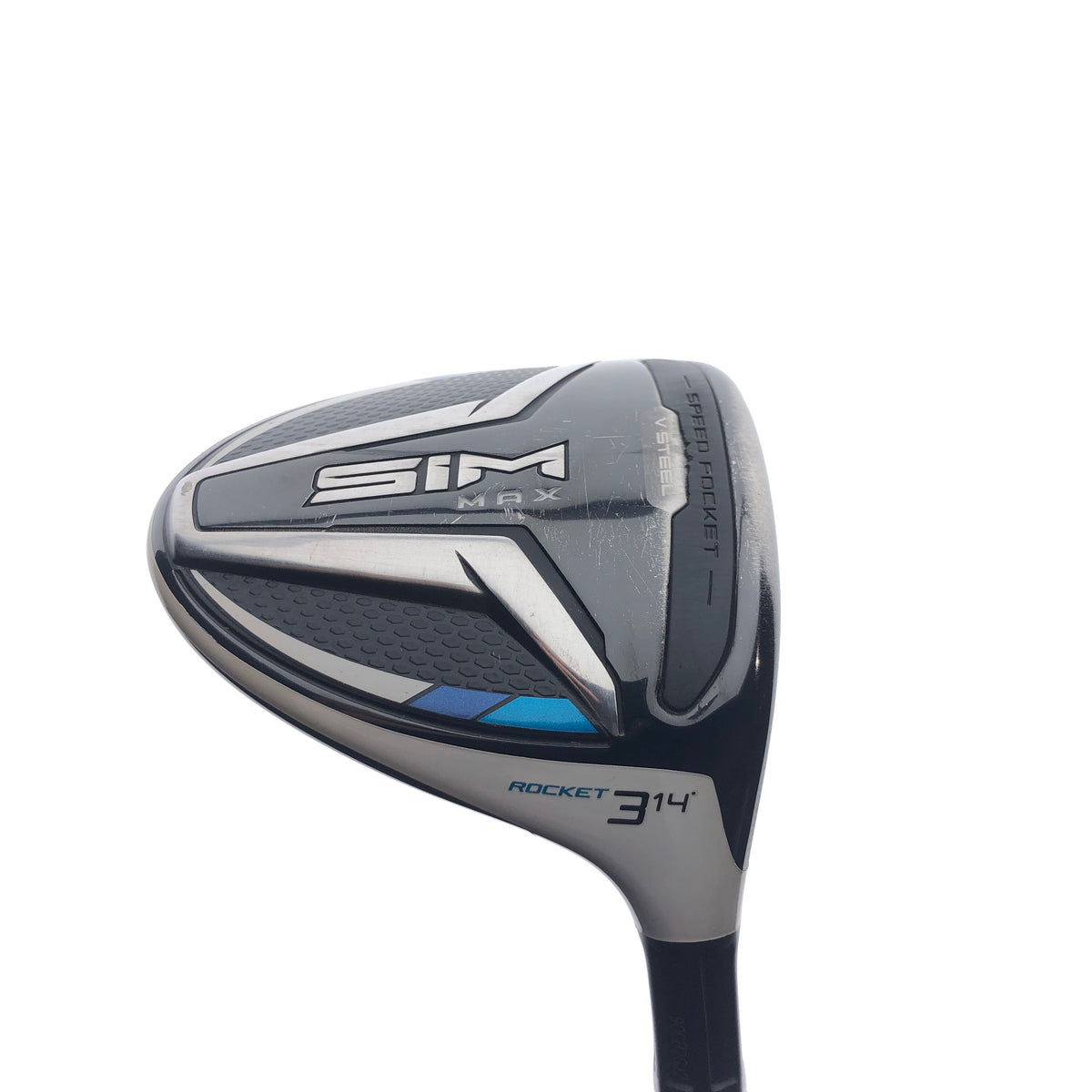 Used TaylorMade SIM Max Rocket 3 Fairway Wood / 14.0 Degrees / X-Stiff Flex