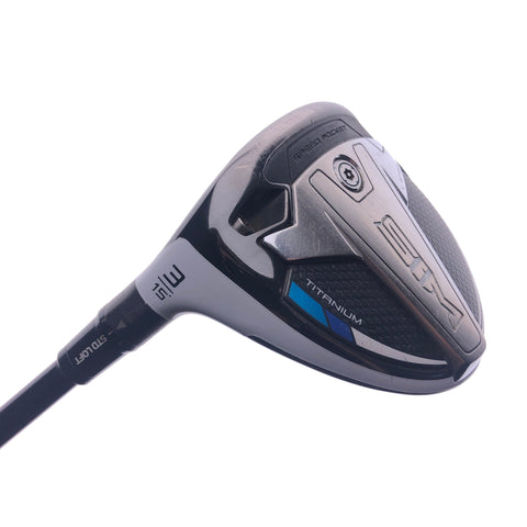 Used TaylorMade SIM Titanium 3 Fairway Wood / 15 Degrees / R Flex / Left-Handed