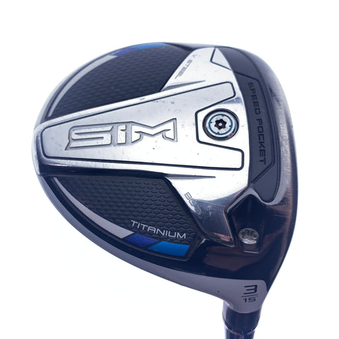 Used TaylorMade SIM Titanium 3 Fairway Wood / 15 Degrees / Regular Flex