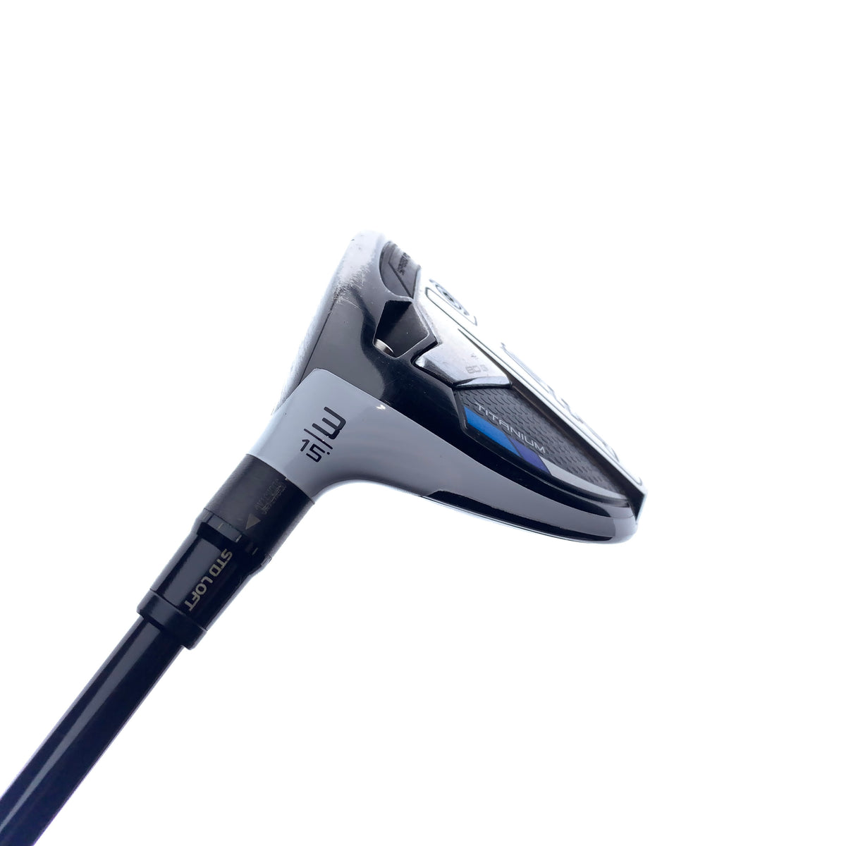 Used TaylorMade SIM Titanium 3 Fairway Wood / 15.0 Degrees / Stiff Flex / Left-