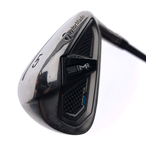 Used TaylorMade SIM2 Max OS 5 Iron / 20.0 Degrees / Regular Flex
