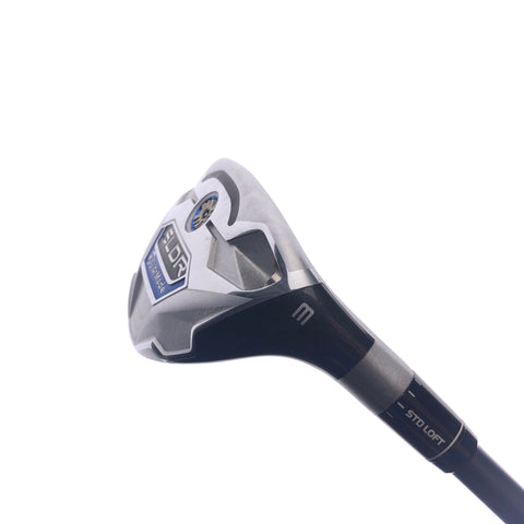Used TaylorMade SLDR 3 Hybrid / 21 Degrees / Regular Flex