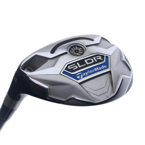 Used TaylorMade SLDR 4 Hybrid / 21 Degrees / Stiff Flex / Left-Handed