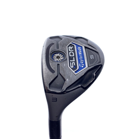 Used TaylorMade SLDR S 3 Hybrid / 19 Degrees / Regular Flex / Left-Handed