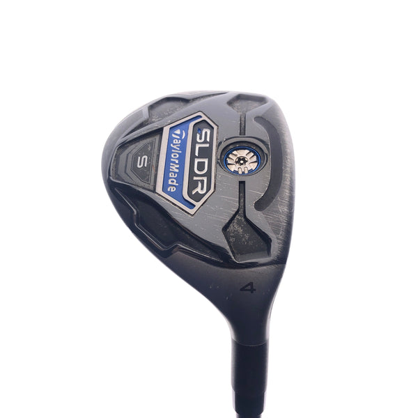 Used TaylorMade SLDR S 4 Hybrid / 22 Degrees / Stiff Flex