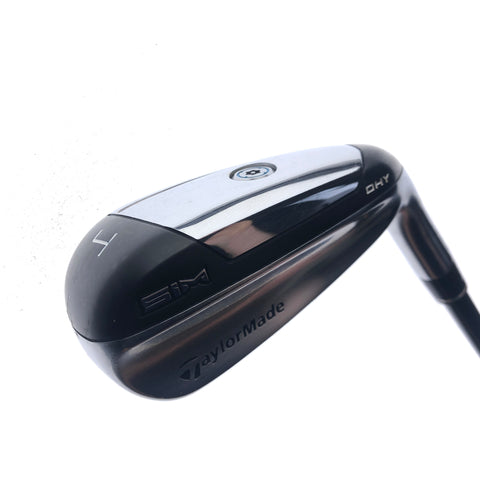 Used TaylorMade Sim DHY 4 Hybrid / 22 Degrees / Regular Flex