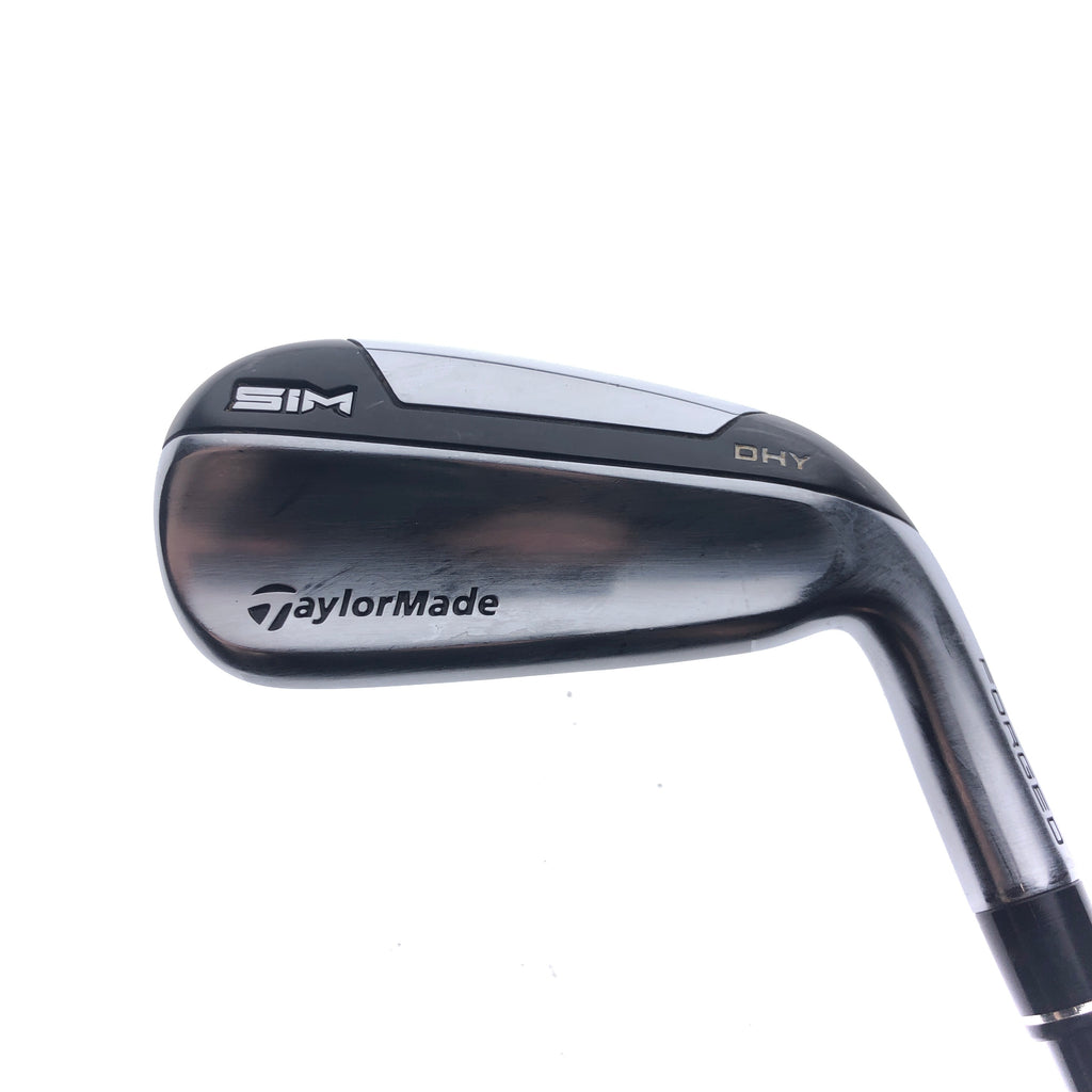 Used TaylorMade Sim DHY 4 Hybrid / 22 Degrees / Regular Flex