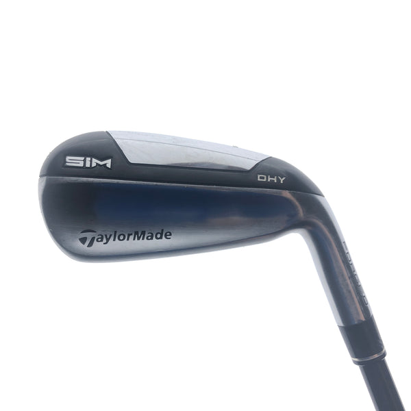 Used TaylorMade Sim DHY 4 Hybrid / 22 Degrees / Regular Flex