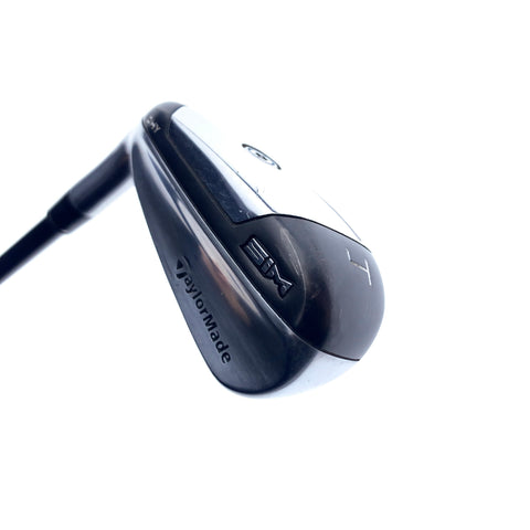 Used TaylorMade Sim DHY 4 Hybrid / 22.0 Degrees / Stiff Flex / Left-Handed