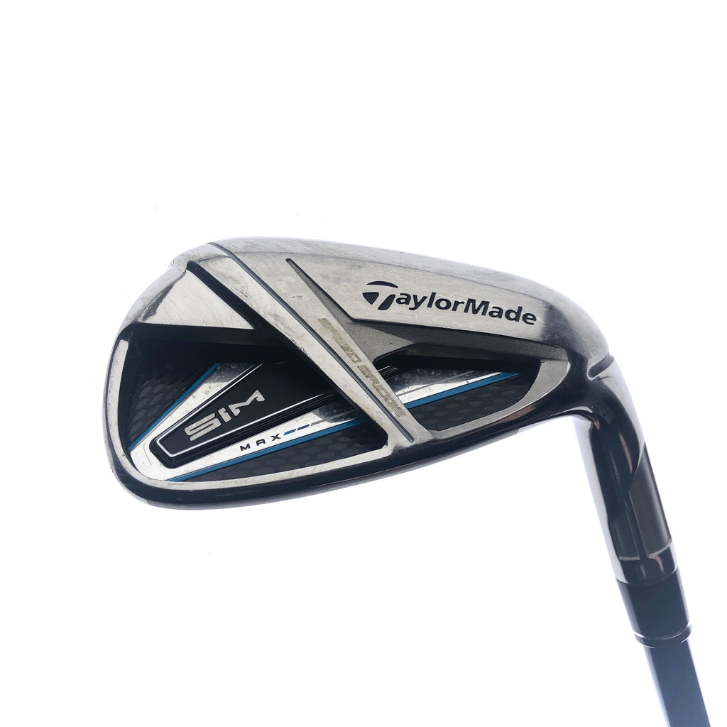 Used TaylorMade Sim Max Approach Wedge / 49.0 Degrees / Regular Flex