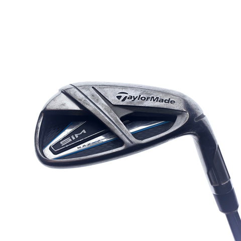 Used TaylorMade Sim Max Approach Wedge / 49.0 Degrees / Regular Flex