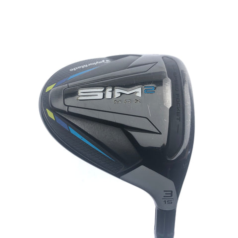 Used TaylorMade Sim2 Max 3 Fairway Wood / 15 Degrees / Regular Flex