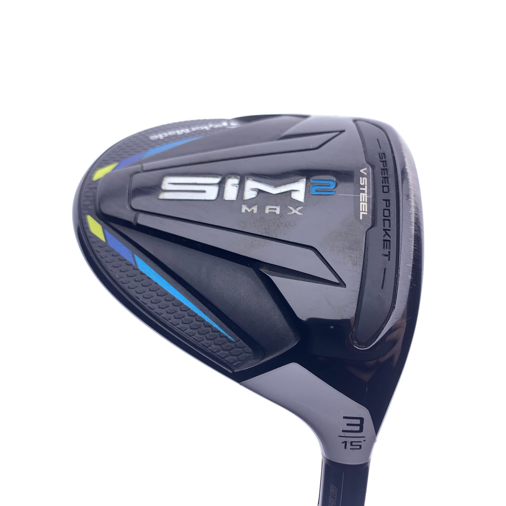 Used TaylorMade Sim2 Max 3 Fairway Wood / 15 Degrees / Regular Flex