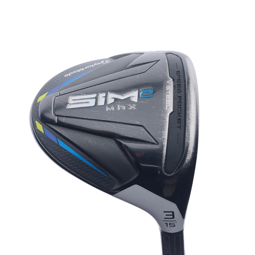 Used TaylorMade Sim2 Max 3 Fairway Wood / 15 Degrees / Regular Flex