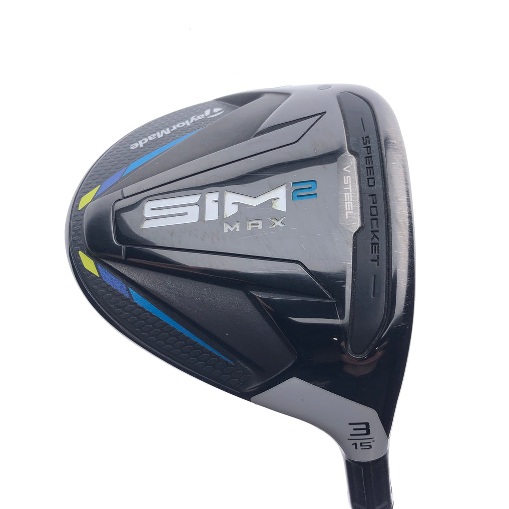 Used TaylorMade Sim2 Max 3 Fairway Wood / 15 Degrees / Stiff Flex
