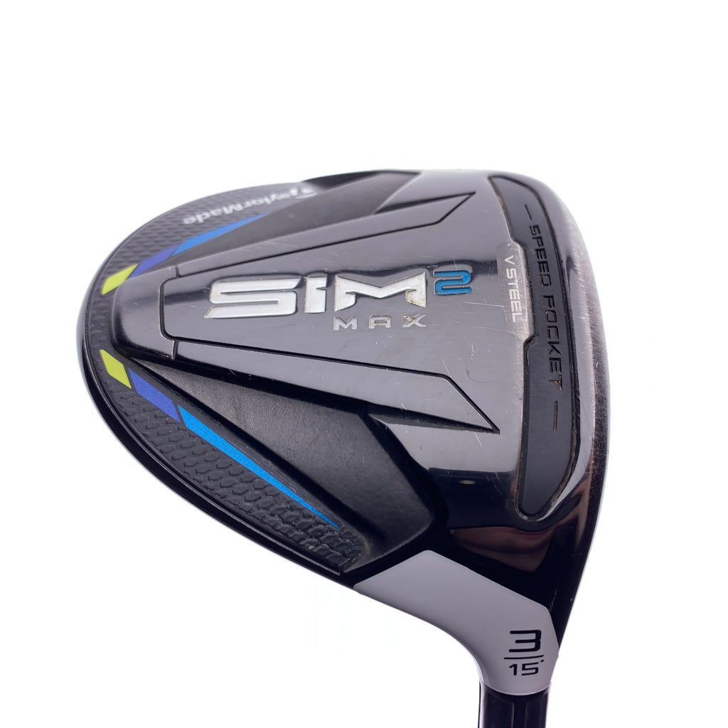 Used TaylorMade Sim2 Max 3 Fairway Wood / 15 Degrees / Stiff Flex