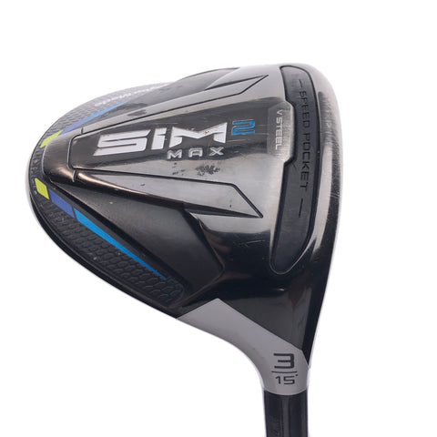 Used TaylorMade Sim2 Max 3 Fairway Wood / 15 Degrees / Stiff Flex