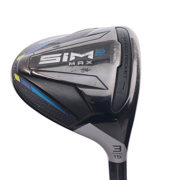 Used TaylorMade Sim2 Max 3 Fairway Wood / 15 Degrees / Stiff Flex