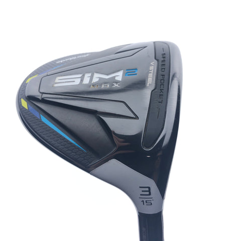 Used TaylorMade Sim2 Max 3 Fairway Wood / 15 Degrees / Stiff Flex