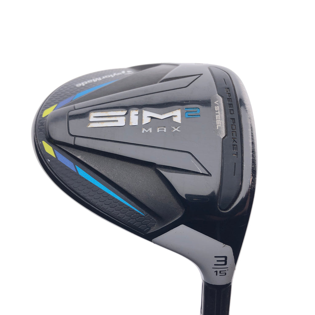 Used TaylorMade Sim2 Max 3 Fairway Wood / 15 Degrees / Stiff Flex