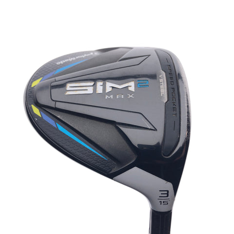 Used TaylorMade Sim2 Max 3 Fairway Wood / 15 Degrees / Stiff Flex
