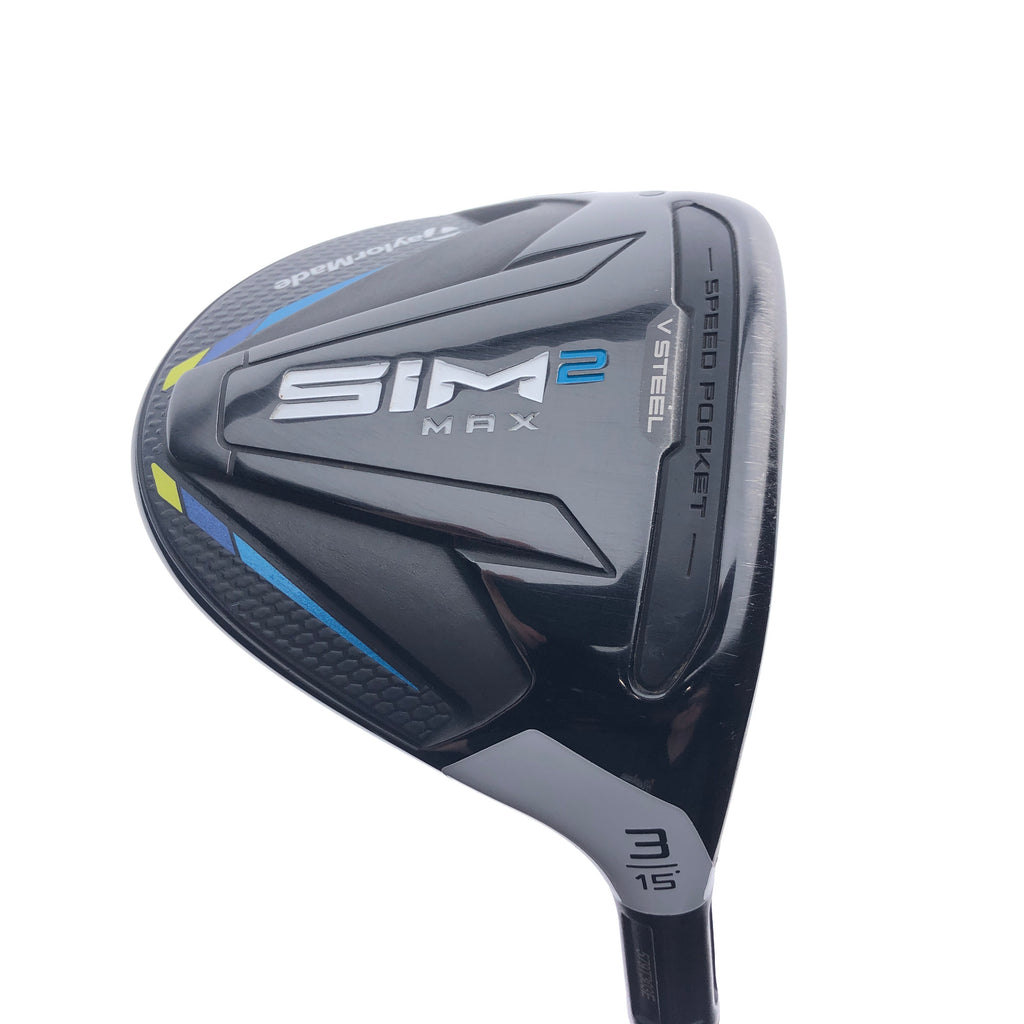Used TaylorMade Sim2 Max 3 Fairway Wood / 15 Degrees / Stiff Flex