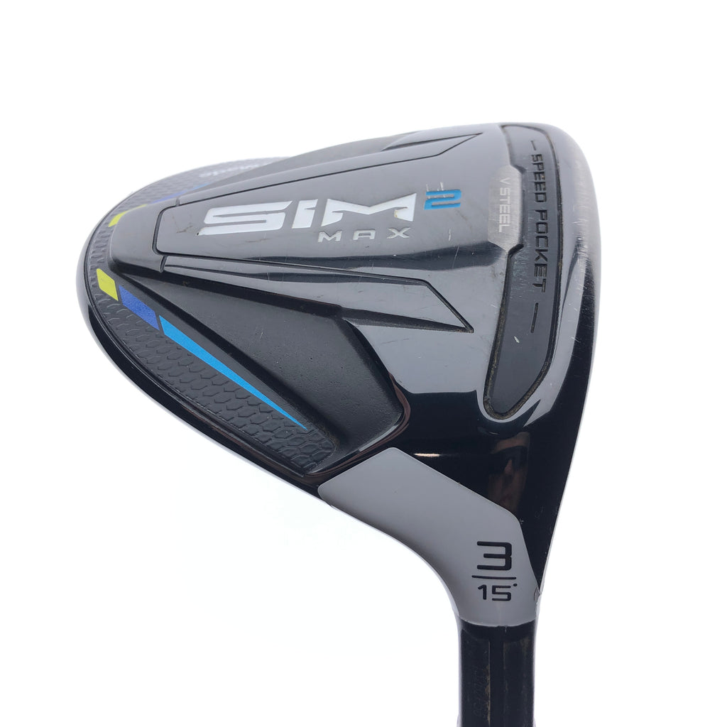Used TaylorMade Sim2 Max 3 Fairway Wood / 15 Degrees / X-Stiff Flex
