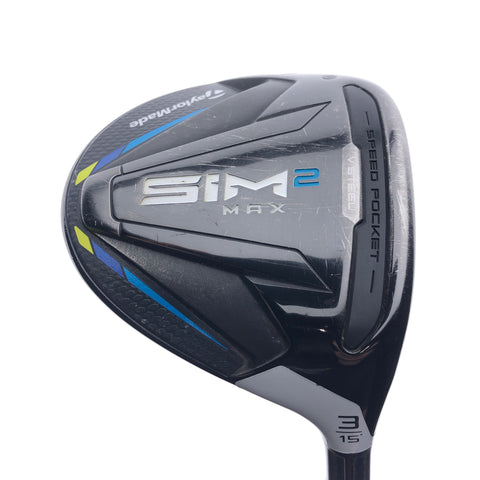 Used TaylorMade Sim2 Max 3 Fairway Wood / 15.0 Degrees / Stiff Flex