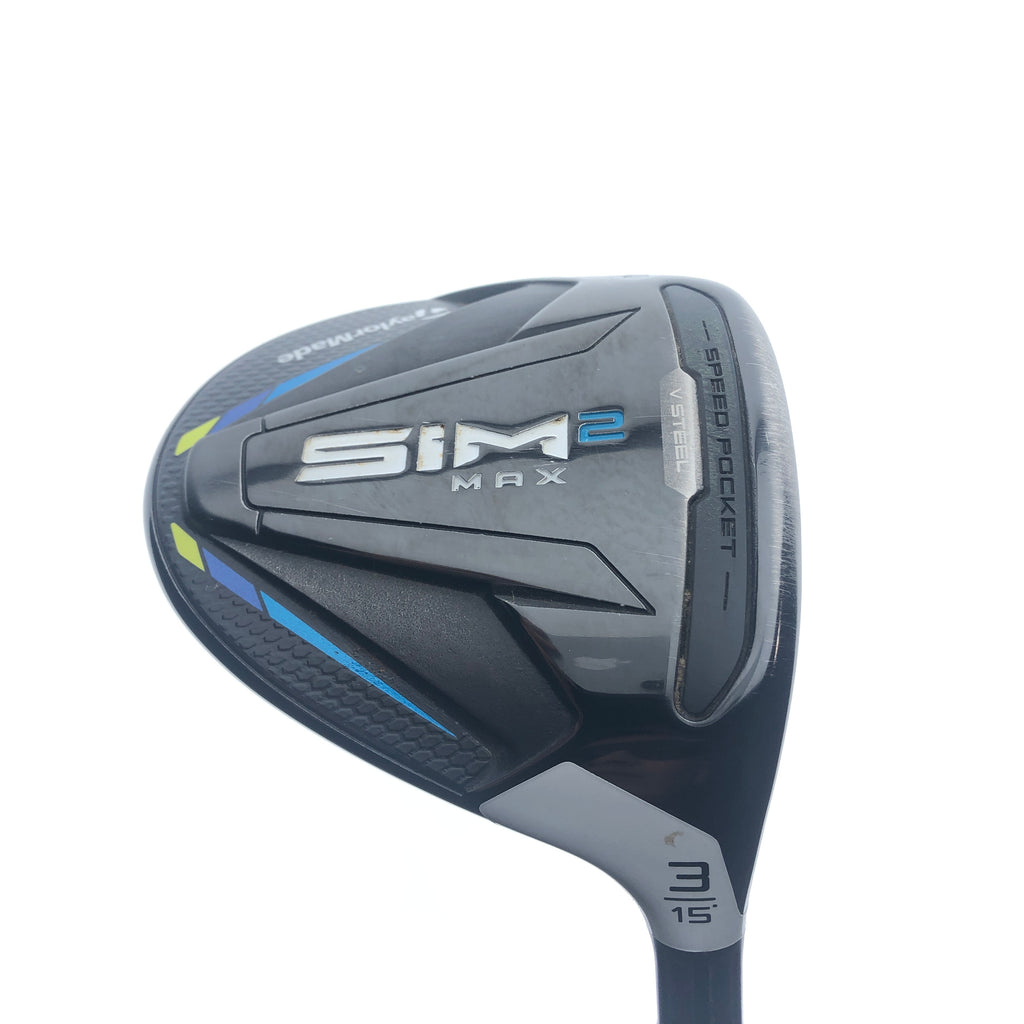 Used TaylorMade Sim2 Max 3 Fairway Wood / 15.0 Degrees / Stiff Flex