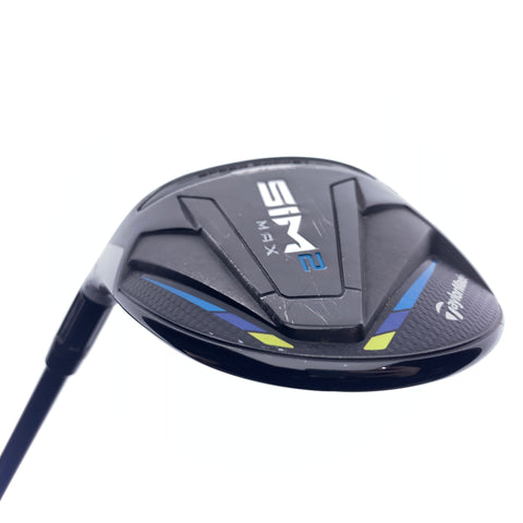 Used TaylorMade Sim2 Max 3 Fairway Wood / 16.5 Degrees / Regular / Left-Handed