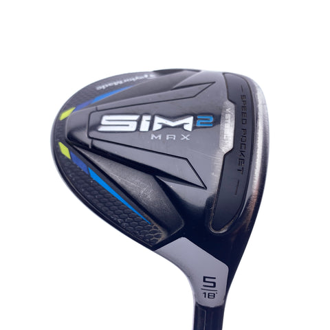 Used TaylorMade Sim2 Max 5 Fairway Wood / 18 Degrees / Ladies Flex