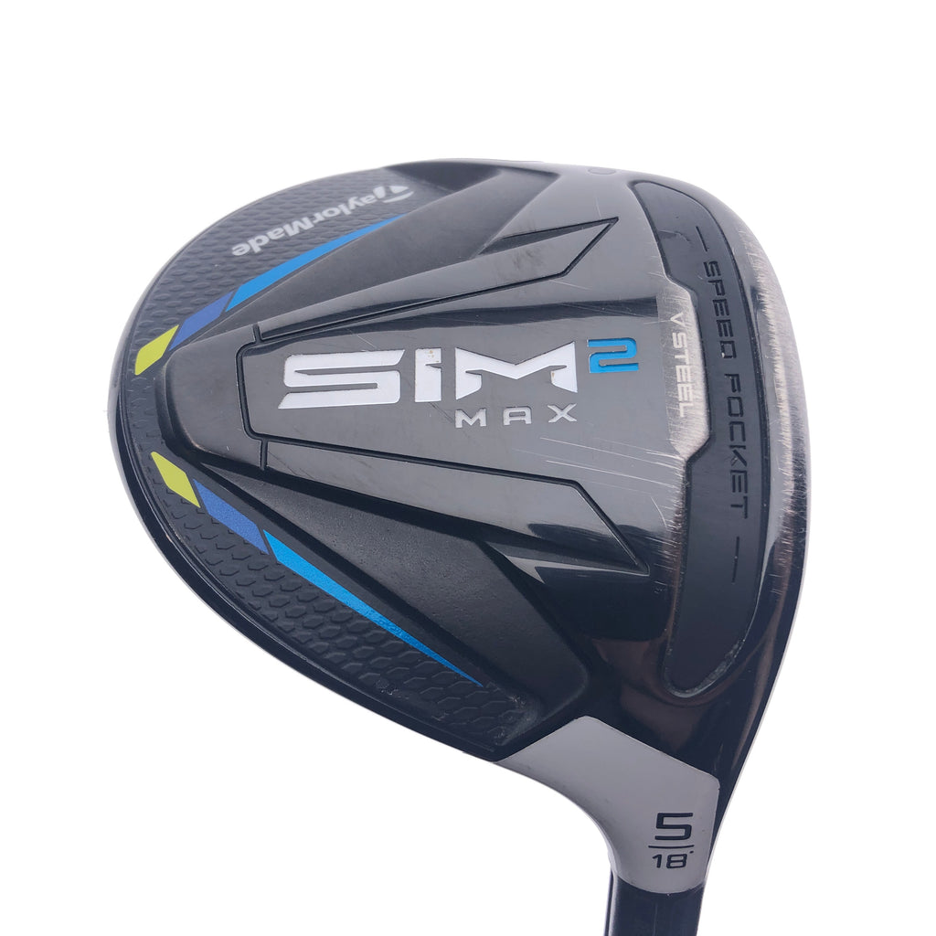 Used TaylorMade Sim2 Max 5 Fairway Wood / 18 Degrees / Ladies Flex