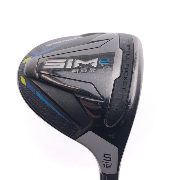 Used TaylorMade Sim2 Max 5 Fairway Wood / 18 Degrees / Regular Flex