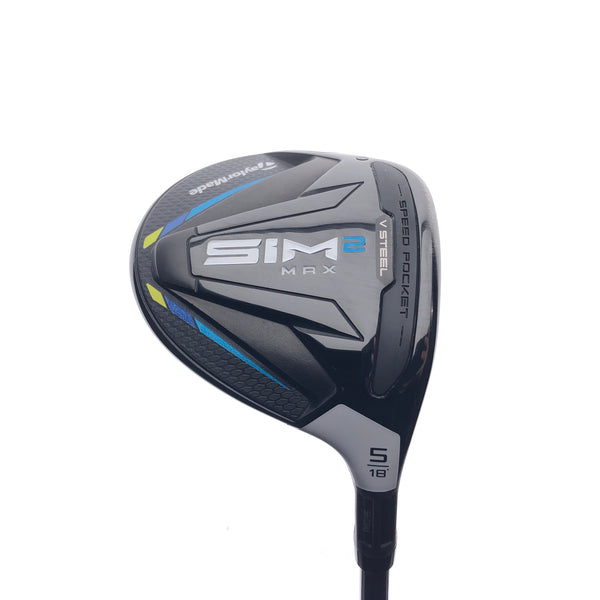 Used TaylorMade Sim2 Max 5 Fairway Wood / 18 Degrees / Stiff Flex