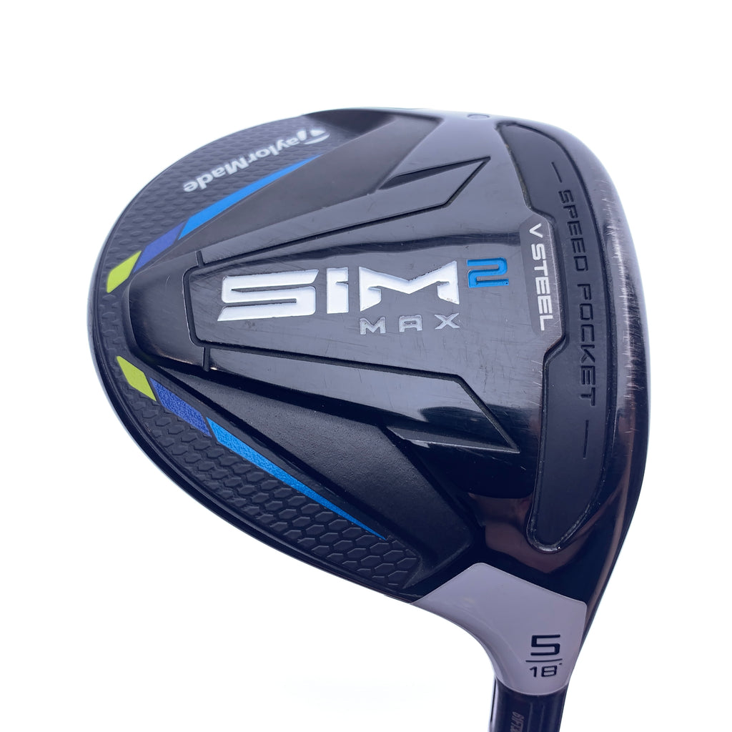 Used TaylorMade Sim2 Max 5 Fairway Wood / 18 Degrees / Stiff Flex