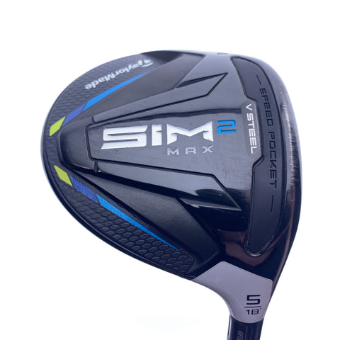 Used TaylorMade Sim2 Max 5 Fairway Wood / 18 Degrees / Stiff Flex