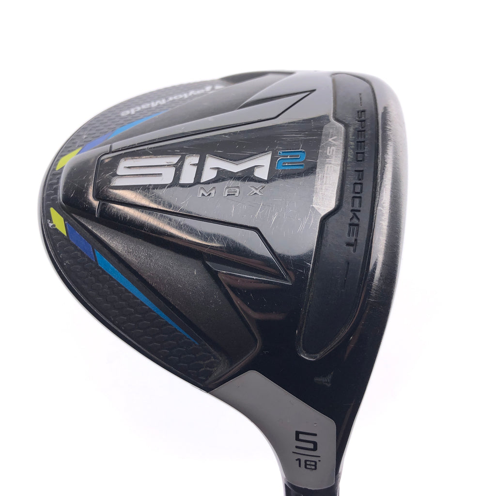 Used TaylorMade Sim2 Max 5 Fairway Wood / 18 Degrees / Stiff Flex
