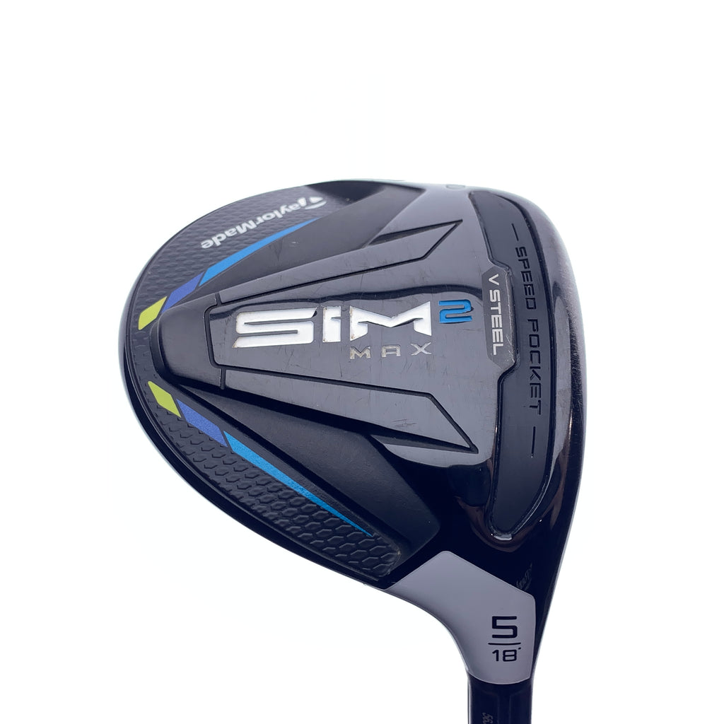 Used TaylorMade Sim2 Max 5 Fairway Wood / 18 Degrees / Stiff Flex