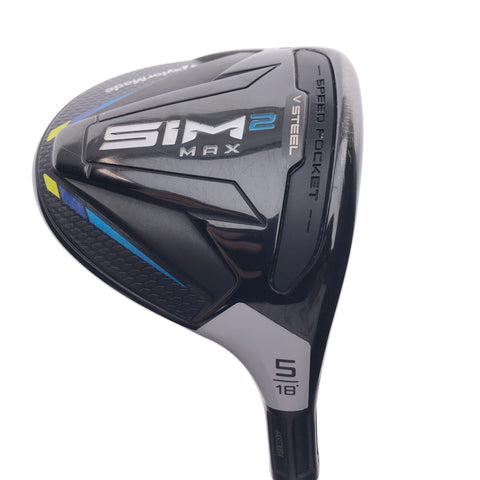 Used TaylorMade Sim2 Max 5 Fairway Wood / 18 Degrees / Stiff Flex
