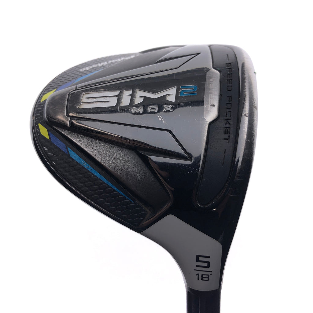 Used TaylorMade Sim2 Max 5 Fairway Wood / 18 Degrees / Stiff Flex