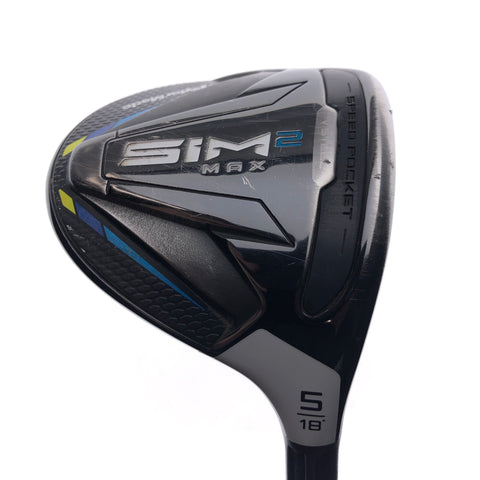 Used TaylorMade Sim2 Max 5 Fairway Wood / 18 Degrees / Stiff Flex