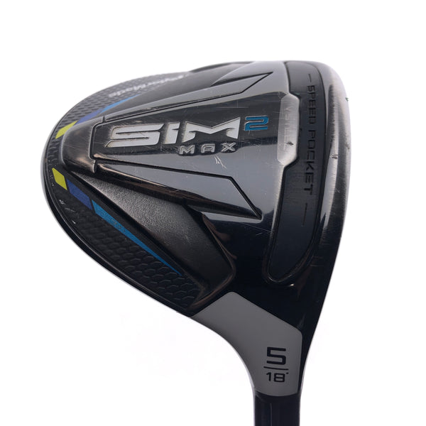 Used TaylorMade Sim2 Max 5 Fairway Wood / 18 Degrees / Stiff Flex