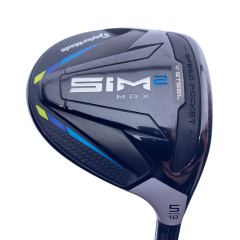 Used TaylorMade Sim2 Max 5 Fairway Wood / 18.0 Degrees / X-Stiff Flex