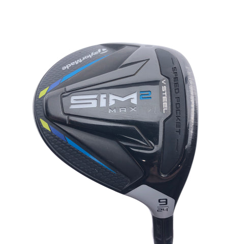 Used TaylorMade Sim2 Max 9 Fairway Wood / 24.0 Degrees / Ladies Flex