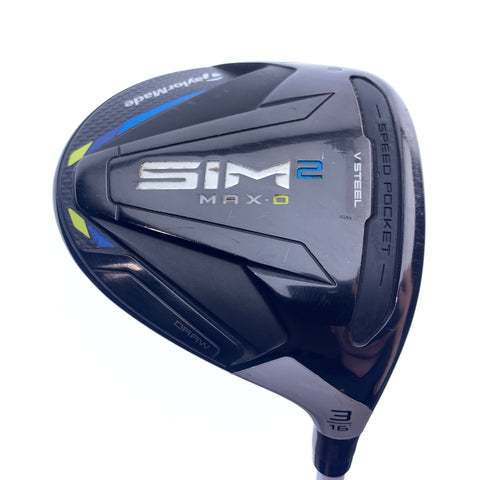 Used TaylorMade Sim2 Max D 3 Fairway Wood / 16 Degrees / Stiff Flex