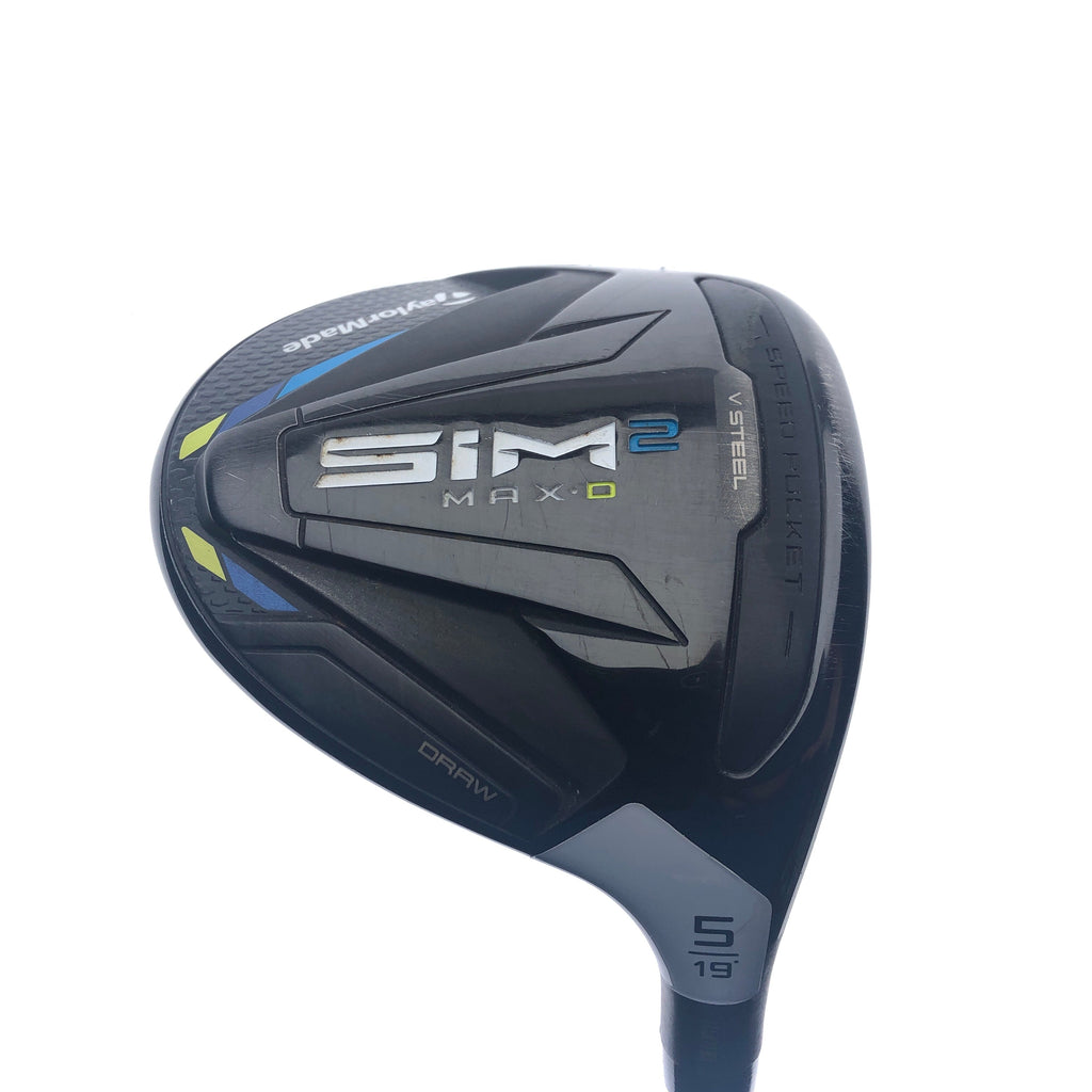 Used TaylorMade Sim2 Max D 5 Fairway Wood / 19 Degrees / Regular Flex