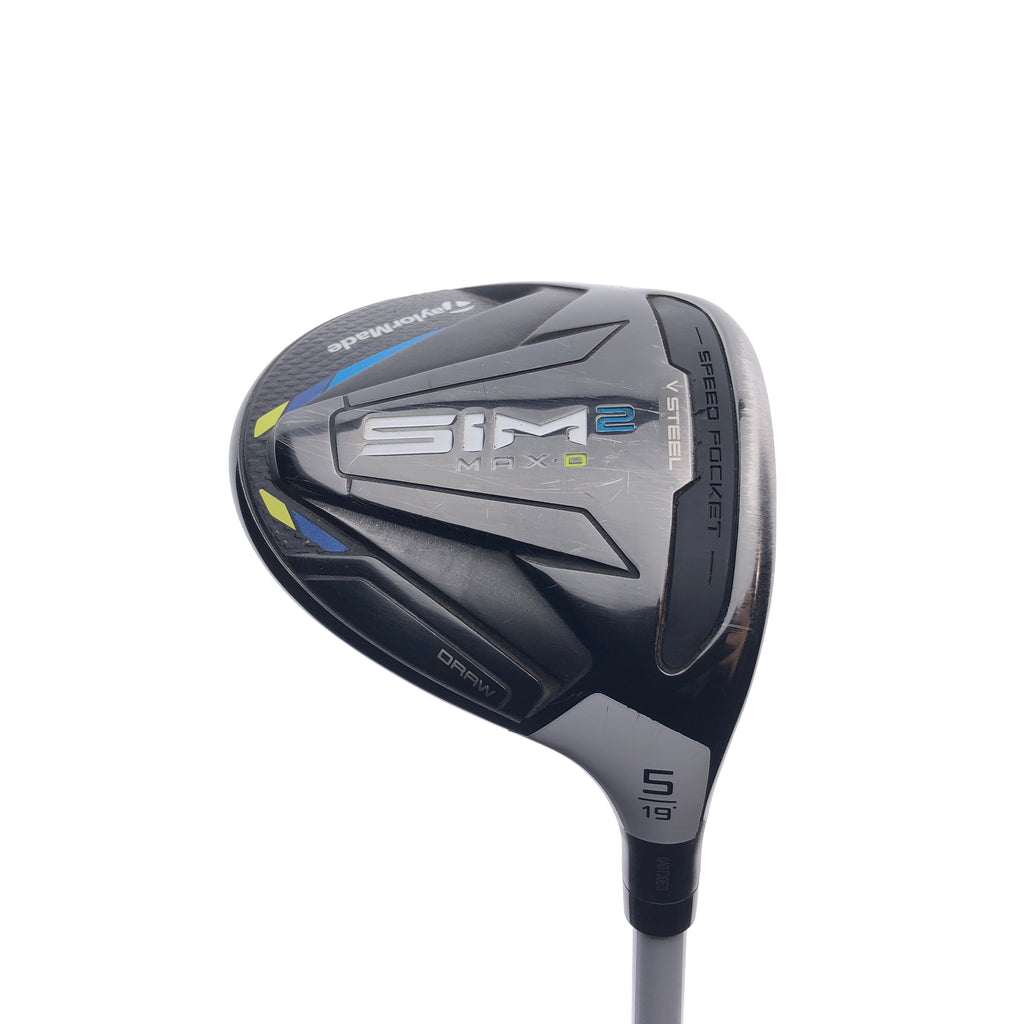 Used TaylorMade Sim2 Max D 5 Fairway Wood / 19 Degrees / Regular Flex