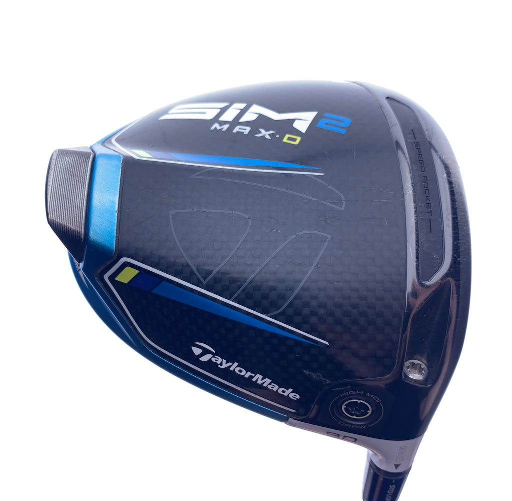 Used TaylorMade Sim2 Max D Driver / 9.0 Degrees / TX Flex