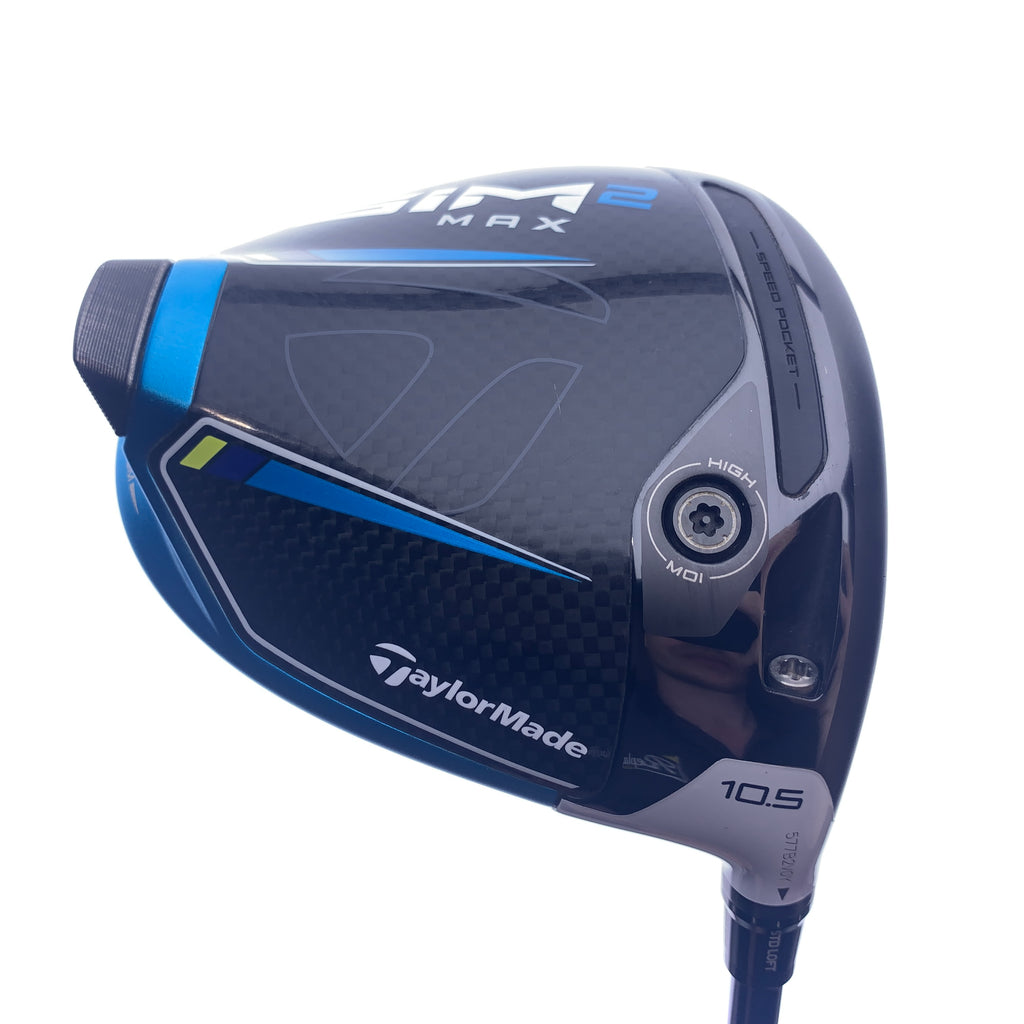 Used TaylorMade Sim2 Max Driver / 10.5 Degrees / Stiff Flex